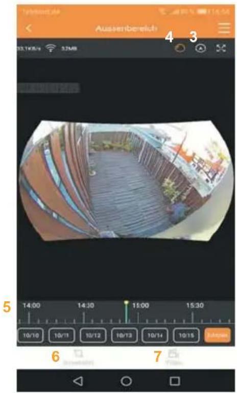 STABO WLAN outdoorcam_fisheye 180° HD 510914 - PTZ function (pan, tilt, zoom) - 1
