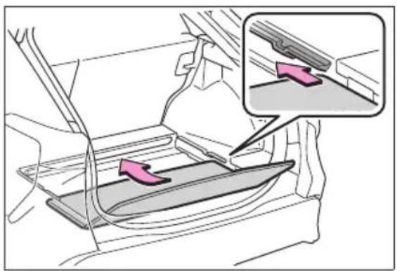 SUBARU Solterra Limited (2023) - ■Changing the deck board positions - 3