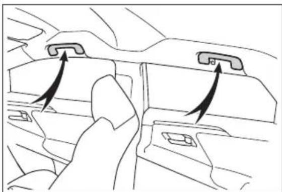 SUBARU Solterra Limited (2023) - Assist grips - 1