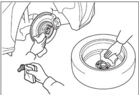 SUBARU Solterra Limited (2023) - Installing the tire - 1