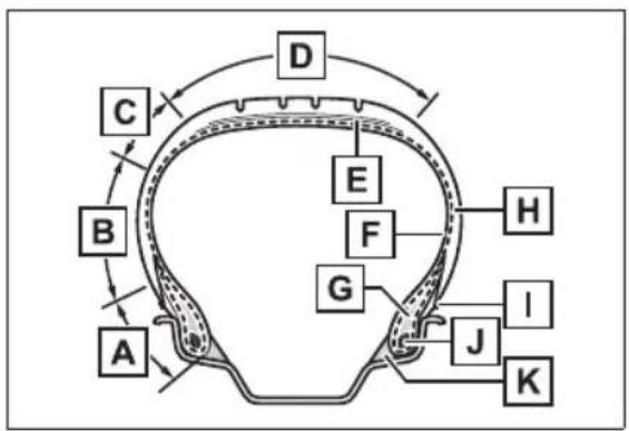 SUBARU Solterra Limited (2023) - ■Typical tire size information - 3