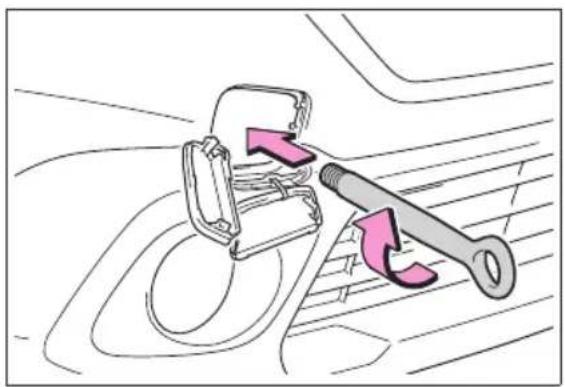 SUBARU Solterra Limited (2023) - Emergency towing procedure - 2
