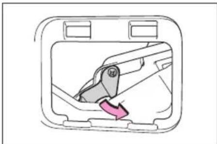 SUBARU Solterra Limited (2023) - Opening/closing the back door (vehicles without power back door) - 4