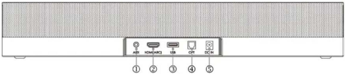 TECHNISAT Audiomaster SL 450 - Geräterückseite - 1