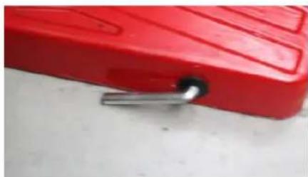 Holzmann MKS 355 - Einstellung des Gehrungswinkels - 1