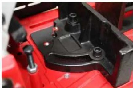 Holzmann MKS 355 - Einstellung des Gehrungswinkels - 2
