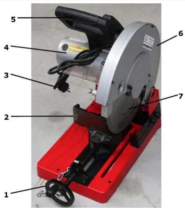 Holzmann MKS 355 - Komponenten und Bedienelemente - 1
