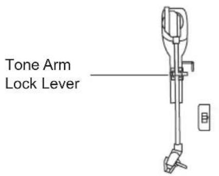 Tone Arm Lock Lever