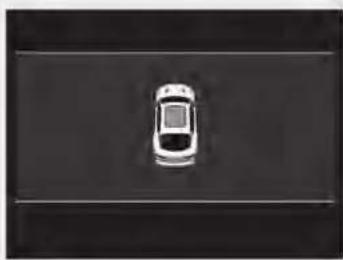 Top-down view of a car on a dark road (no visible text or symbols)