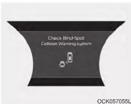 Check Bind-Spot Collision Warning system OCK057055L
