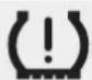 KIA Stinger (2020) - Low Tire Pressure Warning Light - 1