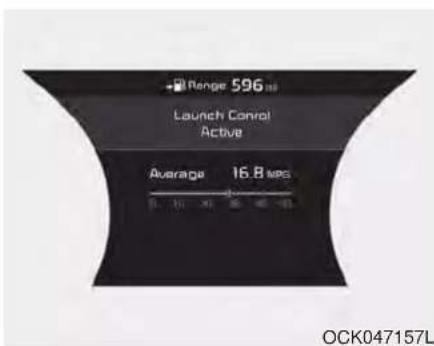 Range 596 mm Launch Control Active Average 16.8 kpc OCK047157L