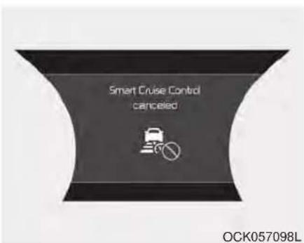 Smart Cruise Control cancelled OCK057098L