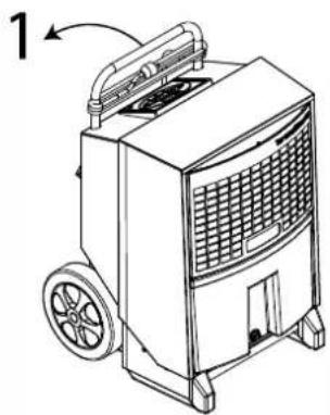 Dantherm CDT 30 MKII - Transport oder Um- setzen des Ent- feuchters - 1