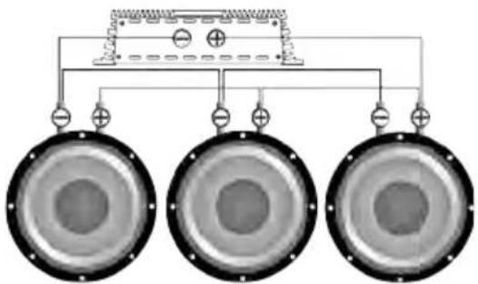Deaf Bonce Apocalypse DPW-1540 - Serial connection of subwoofers - 5