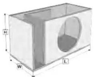 Deaf Bonce Apocalypse DPW-1540 - RECOMMENDED ENCLOSURE PARAMETERS - 1