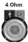Deaf Bonce Apocalypse DPW-1540 - The subwoofer has 4 Ohm voice coil - 1
