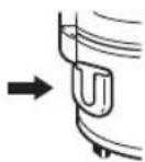 PANASONIC SR-UH36F - Rimozione e applicazione del supporto per spatola - 1
