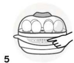 NUTRIBULLET Baby BSR08N - Eier mit Dampf garen - 5