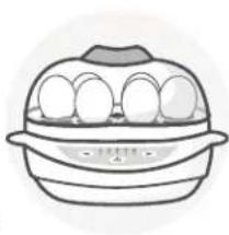 NUTRIBULLET Baby BSR08N - Eier mit Dampf garen - 6