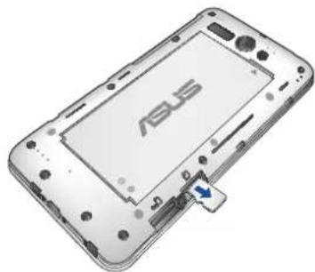 ASUS PadFone mini PF451CL - So entfernen Sie eine Speicherkarte: - 4