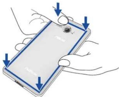 ASUS PadFone mini PF451CL - So entfernen Sie eine Speicherkarte: - 6