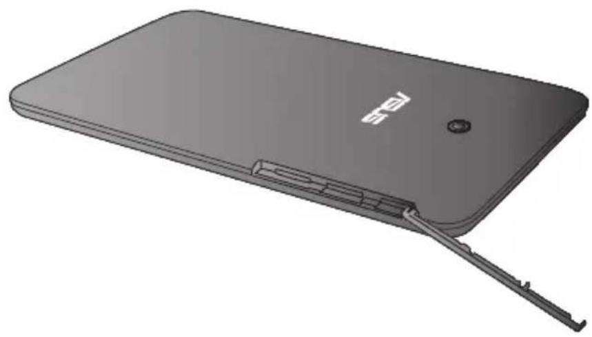 ASUS MeMO Pad HD7 ME175KG - 安装 micro SIM 卡 - 1