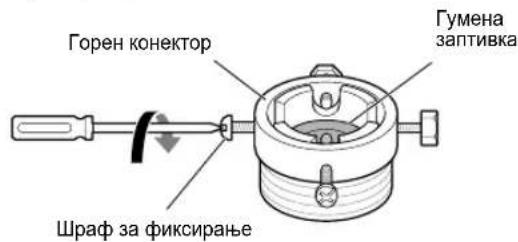 LG FH0B8QDA0 - Поврзување на црево со навртка со славина за вода без навој - 1