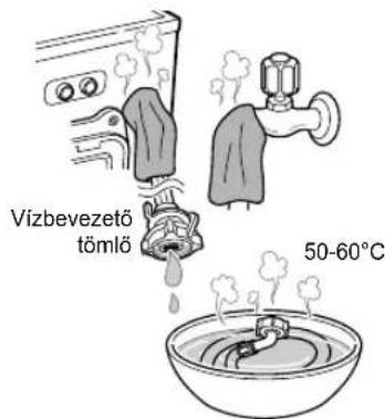 Vizbevezető tömlő 50-60°C