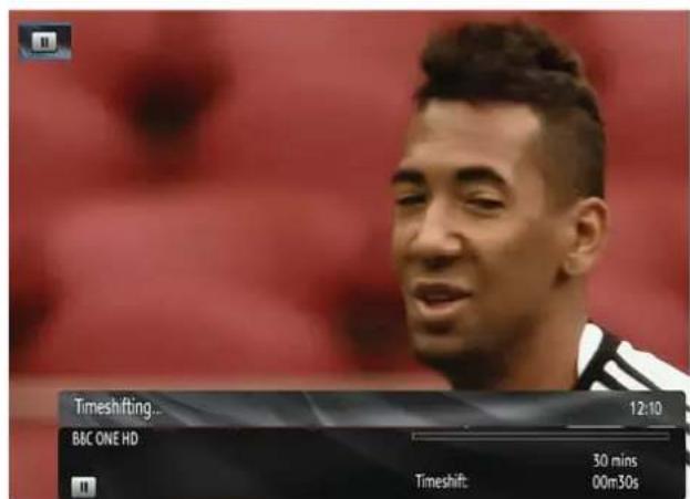 Timeshifting... BBC ONE HD Timeshift: 12:10 30 mins 00m30s