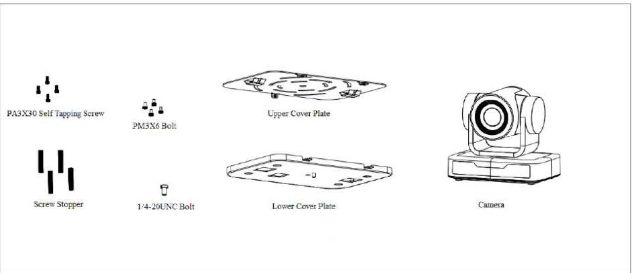 Alfatron ALF-10XUSB2C - 1) Wall Mounting: - 4
