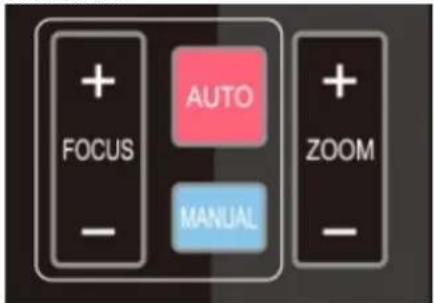 + FOCUS - AUTO ZOOM MANUAL
