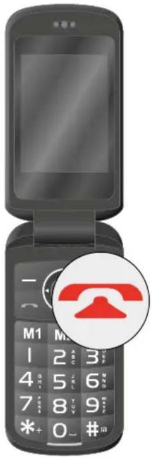 OLYMPIA Brava Plus - Mobiltelefon ausschalten - 2