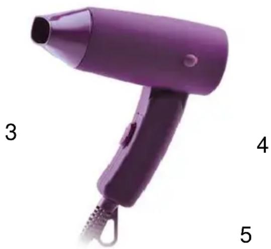 VOX HT-776 - DELI VAŠEGA SUŠILCA ZA LASE - 1