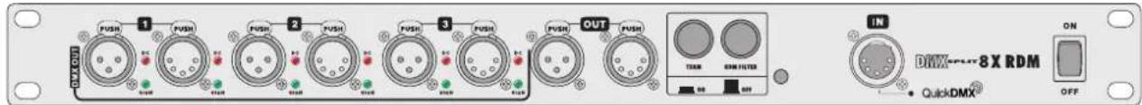 Eurolite DMX Split 8X RDM - DMX SPLIT8X RDM - 1