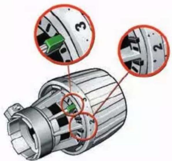 DANFOSS RAX - Begrenzung / Blockierung der Temperatureinstellung - 4