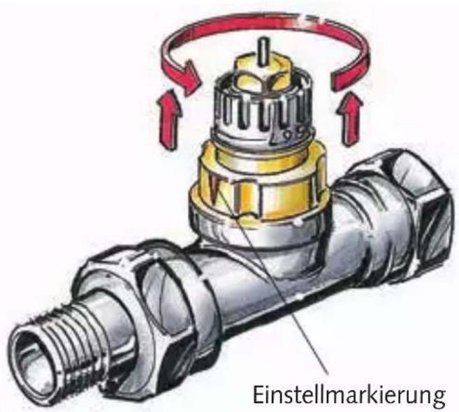 Einstellmarkierung