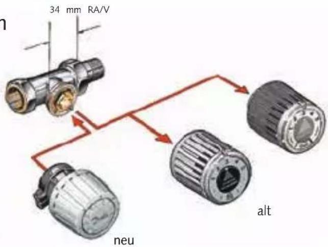 34 mm RA/V neu alt