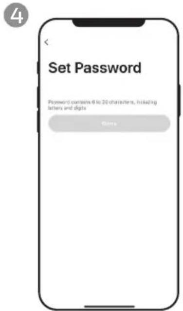 Set Password Password contains 6 to 20 characters, including letters and digits Gains