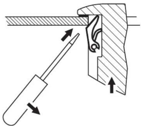 IFM CR1052 - Entnahme des Gerätes aus der Konsole - 1