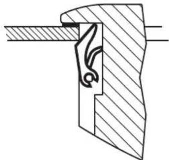 IFM CR1055 - ■Panel mounting with clips (snap-in set EC1452) - 4