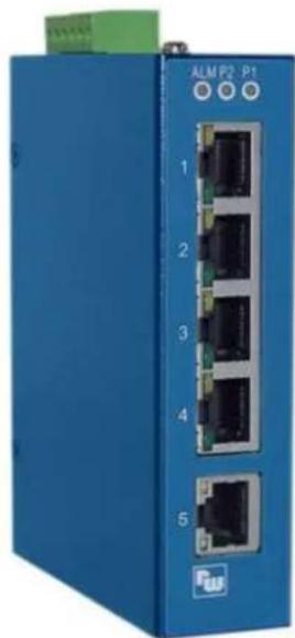 Wachendorff ETHSW500 - Industrieller Unmanaged Fast Ethernet Switch Betriebs- und Installationsanleitung - 1
