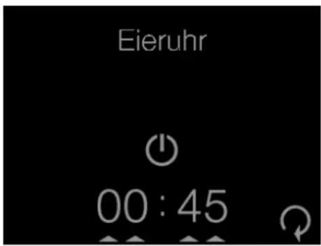 Eieruhr 00 : 45