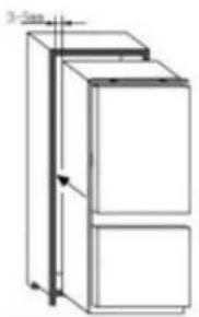 Fulgor Milano FBCD 701 TNF EDBL - Instruções de instalação (dobradica deslizante) - 3