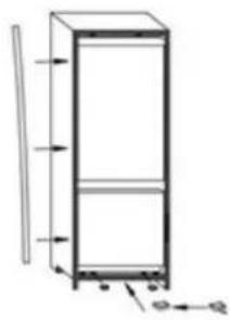 Fulgor Milano FBCD 701 TNF EDBL - Instrukcja instalacji (zawias przesuwny) - 4