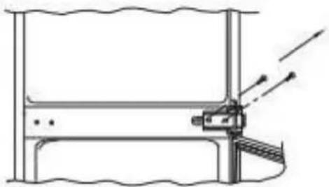 Fulgor Milano FBC 345 TNF ED - Umkehr der Gerätetüren - 3