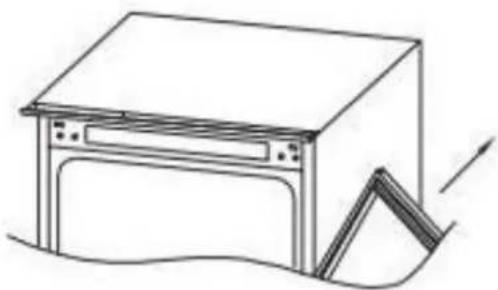 Fulgor Milano FBCD 355 TNF EDBL - Umkehr der Gerätetüren - 2