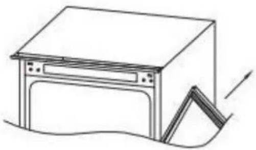 Fulgor Milano FBCD 355 TNF EDBL - Inversione degli sportelli - 2