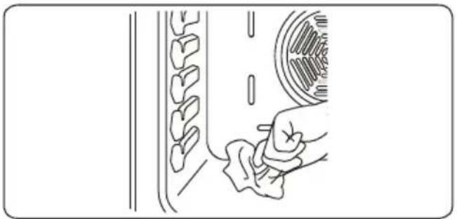 CORBERO CCH559MX - Limpar o Interior do Forno - 1