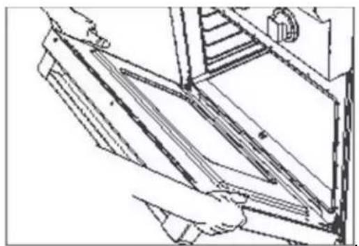 Thor TIH36 - Removing Oven Door - 4